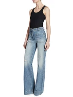 Alina High-Rise Flared Jeans