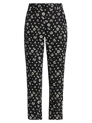 Oboe Floral Crop Pants