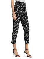 Oboe Floral Crop Pants