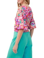 Sumi Floral Smocked Top