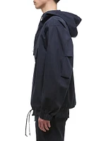 Half-Zip Hooded Pullover