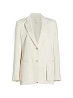 Sweet Pea Linen-Blend Blazer