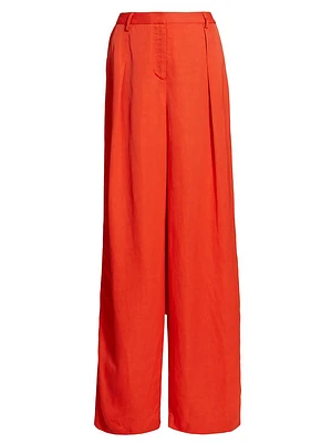 Sullivan Tuxedo Wide-Leg Pants