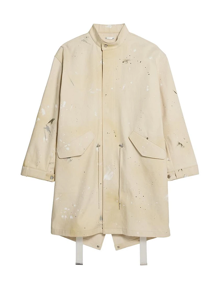 Painted Cotton Parka