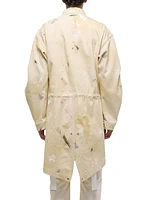 Painted Cotton Parka