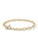 DY Madison Toggle Chain Necklace 18K Yellow Gold