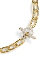 DY Madison Toggle Chain Necklace 18K Yellow Gold