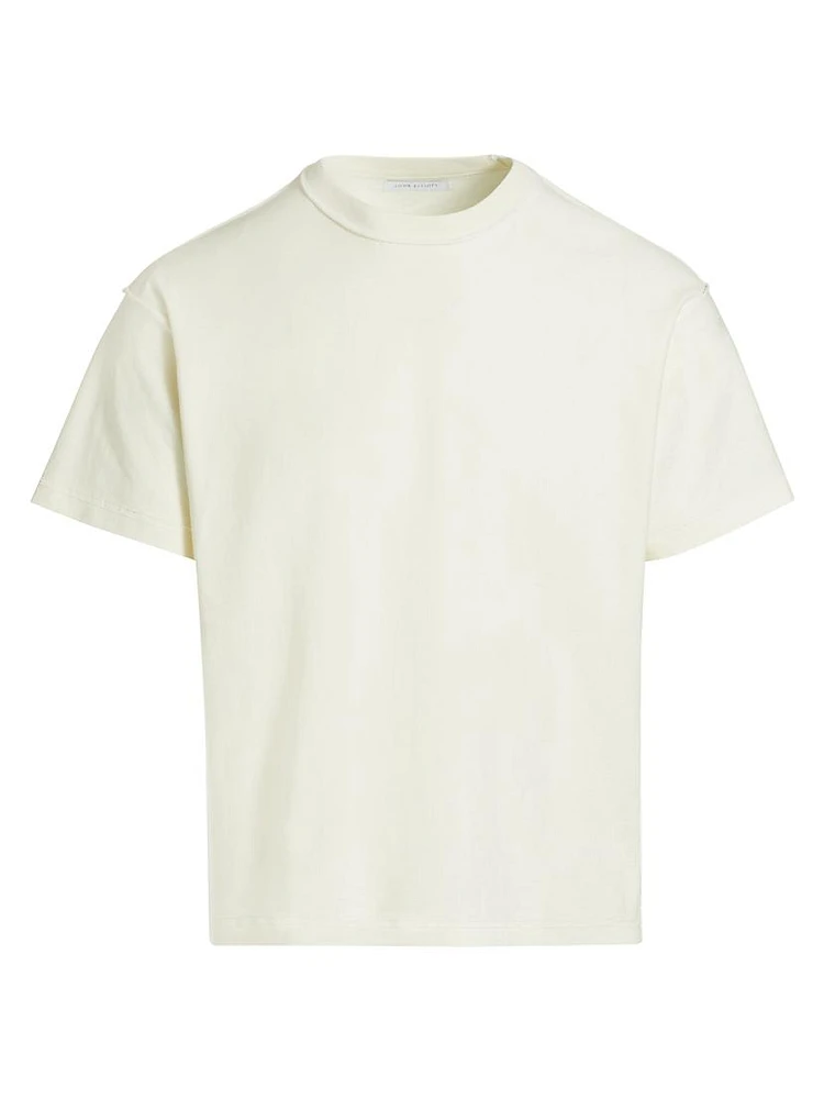 Reversed Cotton Crop T-Shirt