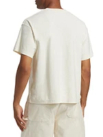 Reversed Cotton Crop T-Shirt