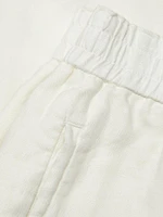 Linen Elasticized Trousers