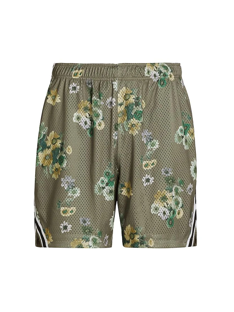 Rivalry Floral Mesh Shorts