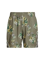 Rivalry Floral Mesh Shorts