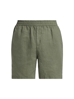 Linen Easy Pull-On Shorts