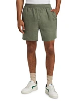 Linen Easy Pull-On Shorts