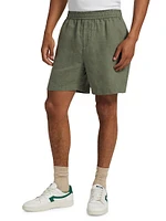 Linen Easy Pull-On Shorts