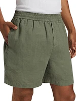 Linen Easy Pull-On Shorts