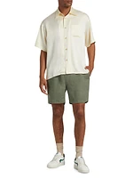 Linen Easy Pull-On Shorts