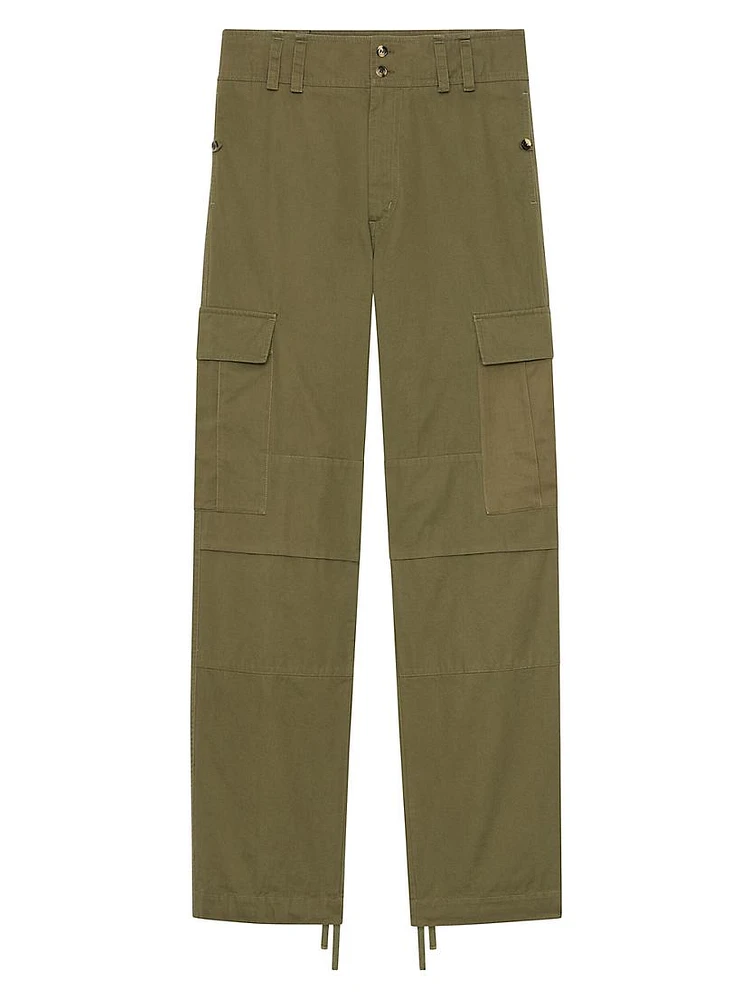 Cassandre Cargo Pants Cotton Twill