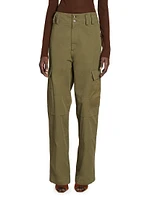 Cassandre Cargo Pants Cotton Twill