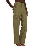 Cassandre Cargo Pants Cotton Twill