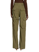 Cassandre Cargo Pants Cotton Twill