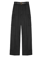 Cassandre Cargo Pants Cotton Gabardine