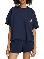 Silksweats™ Reversible Short-Sleeve Sweatshirt