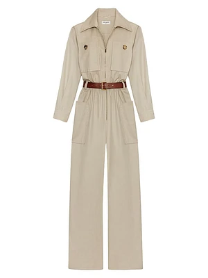 Jumpsuit Cotton Twill