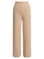 Wool-Blend Knit Pants