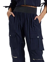 Genevive Cropped Cargo Pants