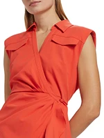 Zenni Mini Wrap Dress