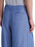 Didi Pinstriped Twill Pants