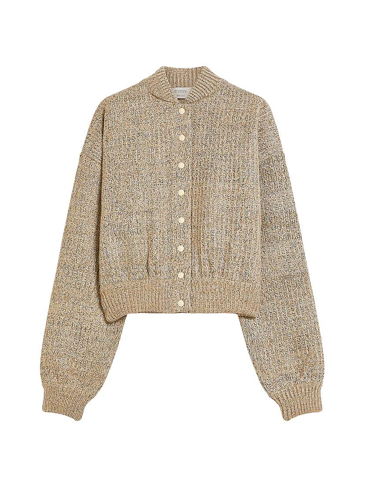 Bomber Relaxed Cardigan