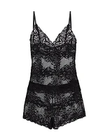 Mesh Lace Short Pajamas