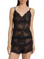 Mesh Lace Short Pajamas