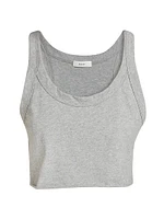 Halsey Cotton Cropped Tank