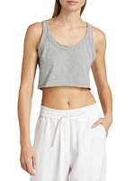 Halsey Cotton Cropped Tank