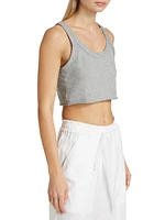 Halsey Cotton Cropped Tank