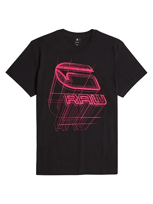 Graphic Logo Cotton T-Shirt