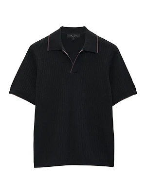 Harbor Cotton-Blend Polo Shirt