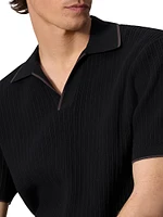 Harbor Cotton-Blend Polo Shirt