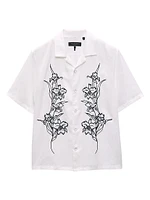 Avery Resort Embroidered Shirt