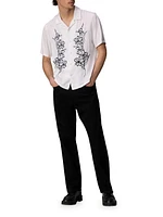 Avery Resort Embroidered Shirt