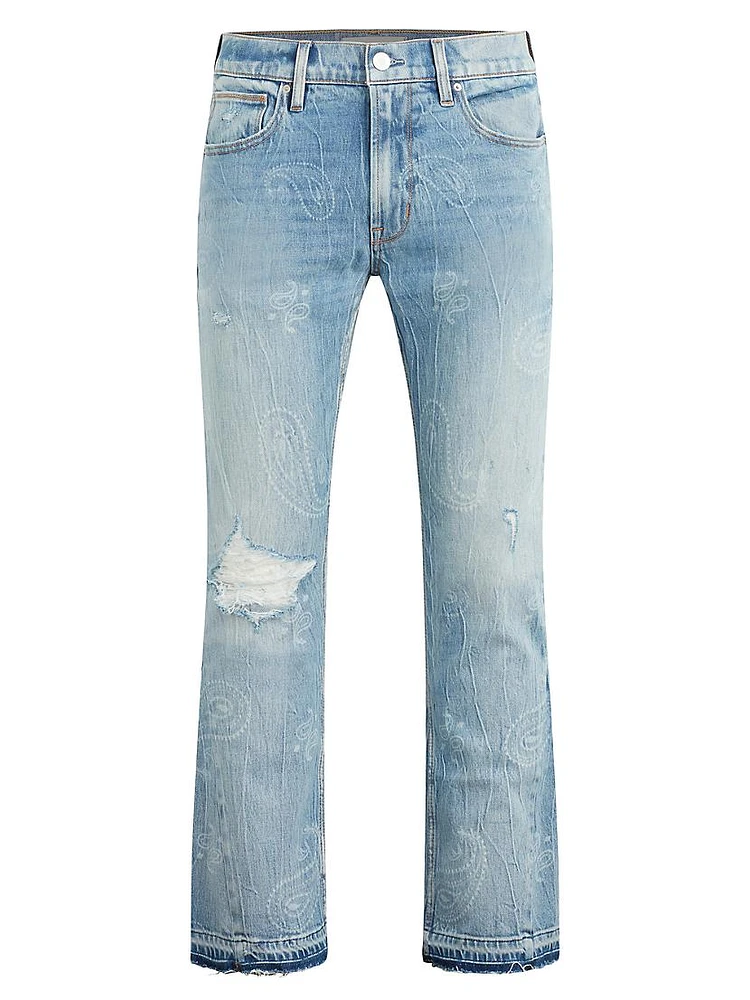 Bandana Walker Kick Flare Jeans