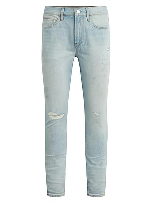 Zack Distressed Cruiser Skinny Jeans