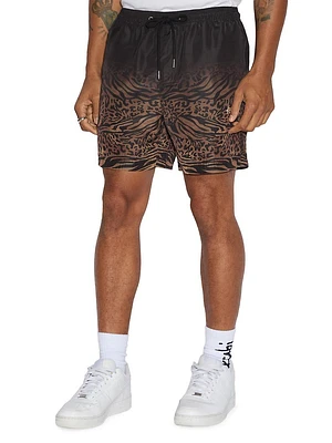 Sinners Animal Drawstring Shorts