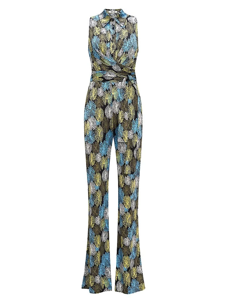 Kellie Metallic Firework Jumpsuit