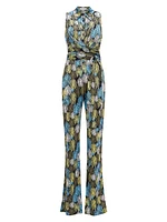 Kellie Metallic Firework Jumpsuit