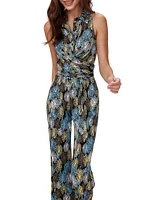 Kellie Metallic Firework Jumpsuit