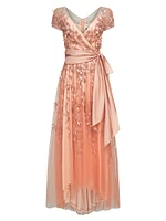 Florian Embellished Taffeta Gown